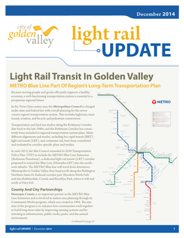 Light Rail Update