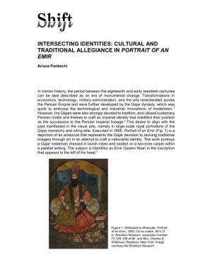 Intersecting Identities: Cultural and Traditional Allegiance in Portrait of an Emir