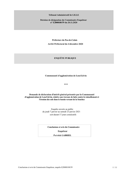 Conclusions Et Avis Du Commissaire Enquêteur 12.02.Pdf