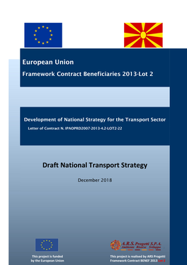 Draft National Transport Strategy