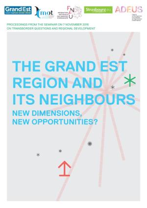 Is the River Network in the Grand Est and Neighbouring Regions a Source of Economic Potential to Be Developed?