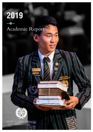 Academic Report from the Headmaster