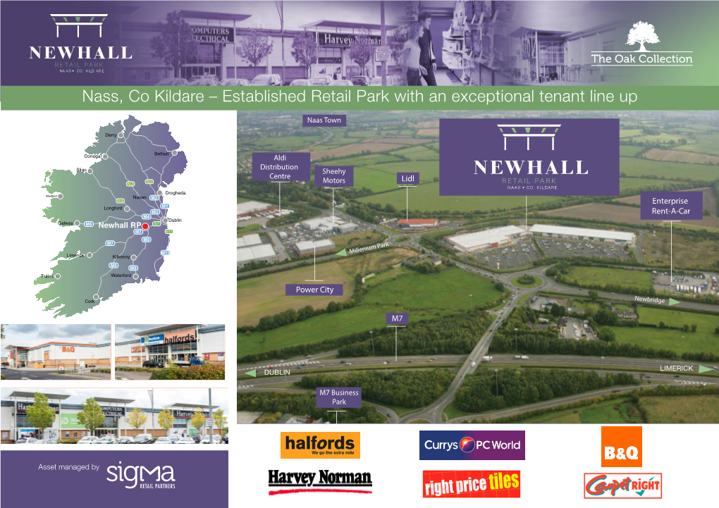 Nass, Co Kildare – Established Retail Park with an Exceptional Tenant Line Up