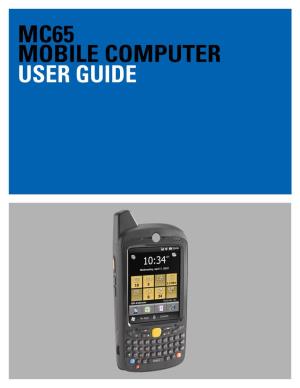 MC65 User Guide [English] (P/N 72E-133769-02 Rev. B)