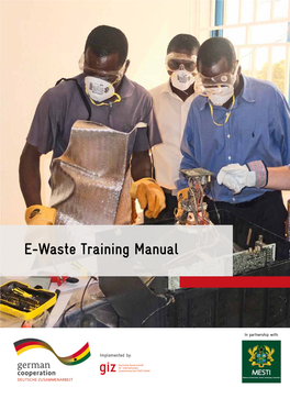 E-Waste Training Manual