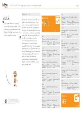 Idukki Travel Guide - Page 1