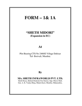 SHETH MIDORI” (Expansion in EC)