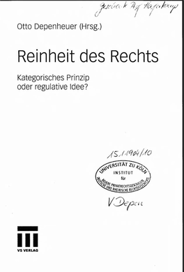 Die Sog. Begriffsjurisprudenz Im 19. Jahrhundert – "Reines" Recht?