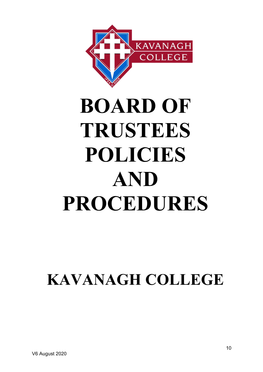 Board of Trustees Policies and Procedures