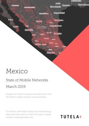 Mexico State of Mobile Networks Report