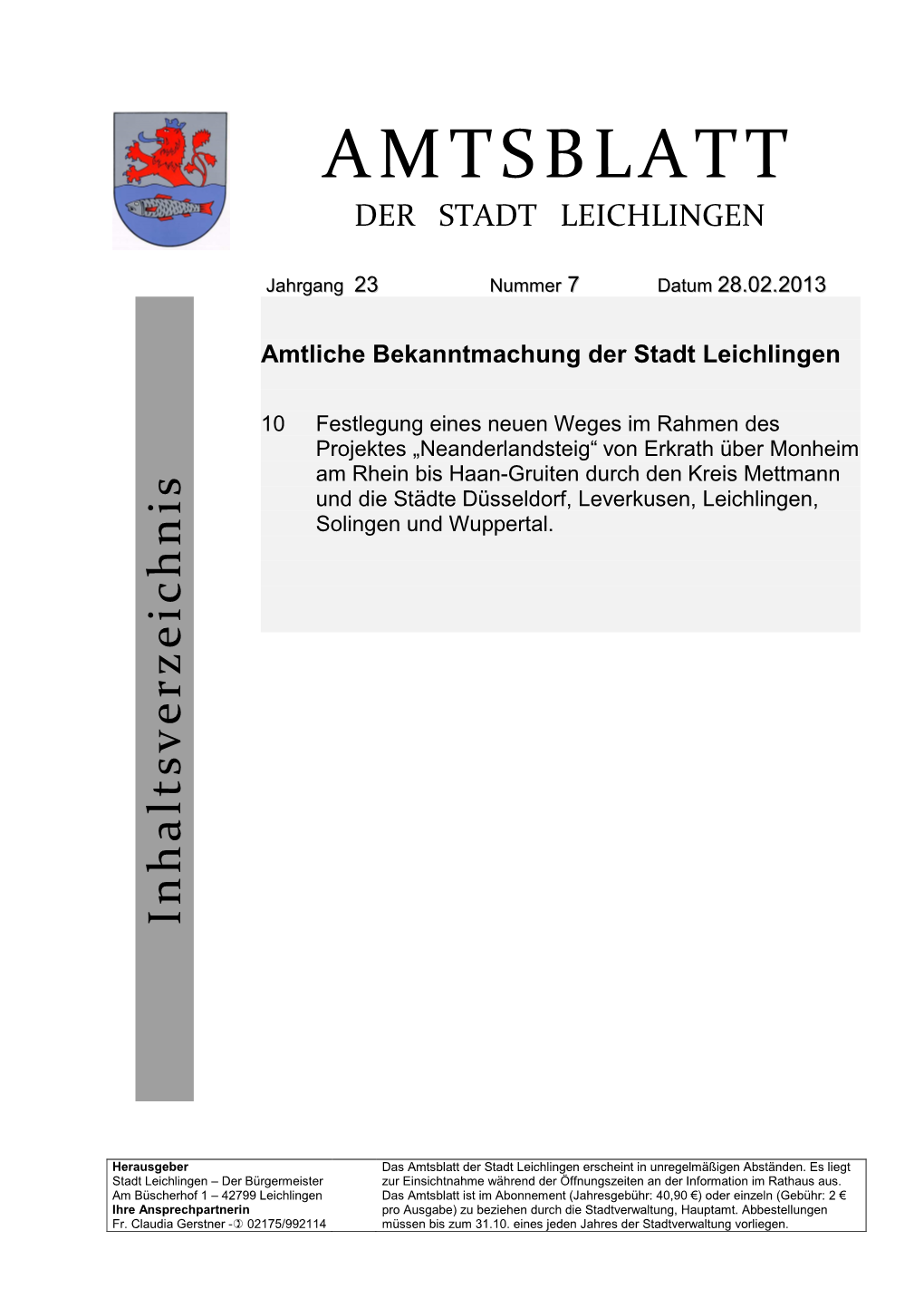 Amtsblatt-Nr. 7-2013