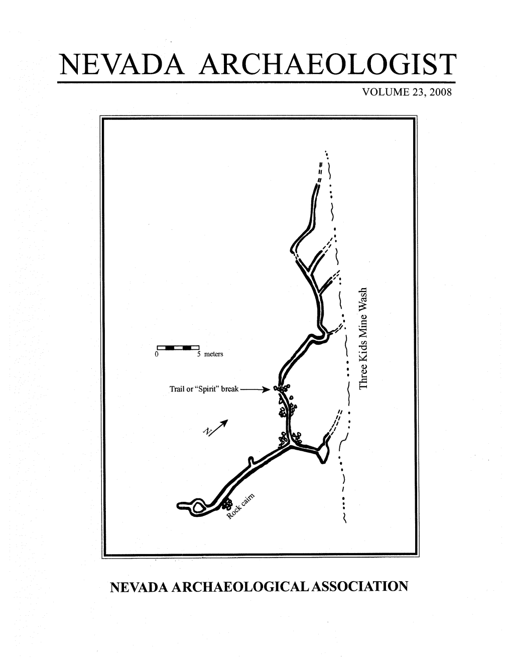 Nevada Archaeologist Volume 23,2008