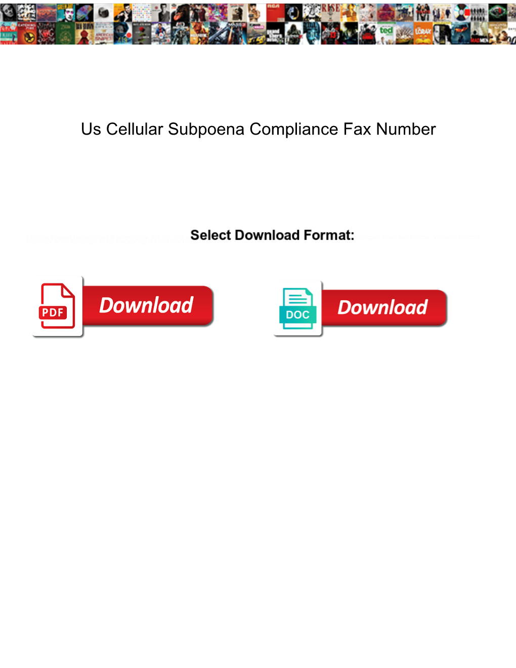 Us Cellular Subpoena Compliance Fax Number