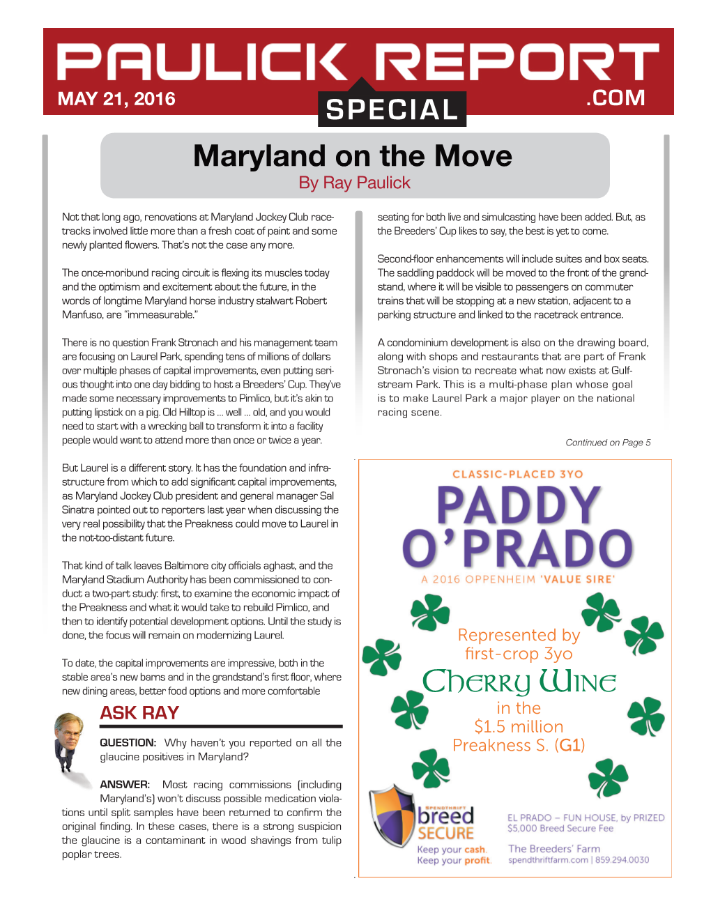 Maryland on the Move SPECIAL