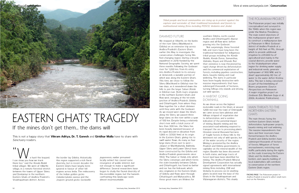 Eastern Ghats' Tragedy