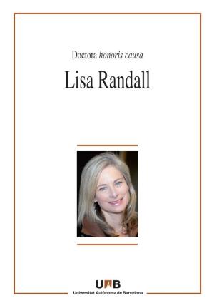 Doctora Honoris Causa Lisa Randall