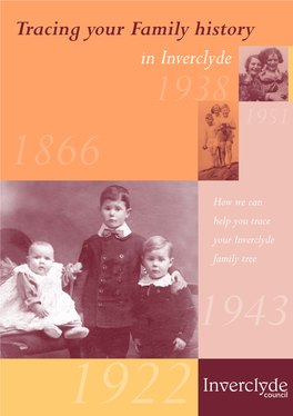 Tracing Your Family History in Inverclyde 1938 1951 1866