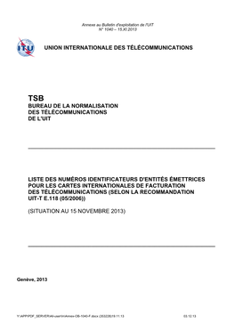 ITU Document