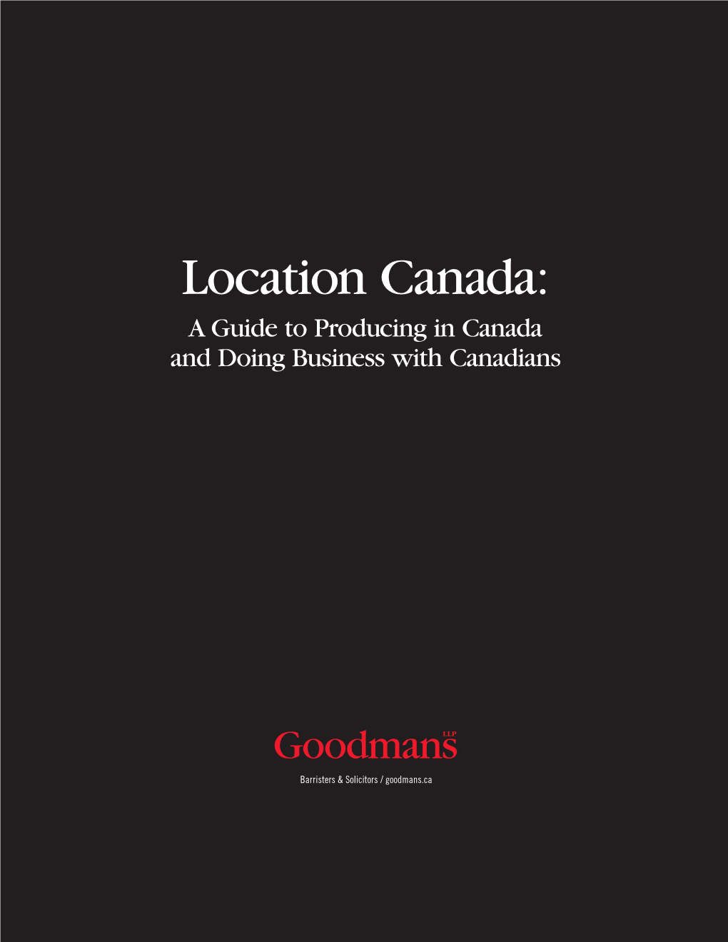 Location Canada