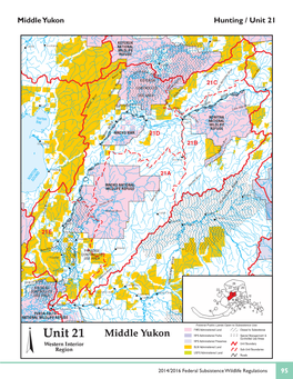Middle Yukon Hunting / Unit 21