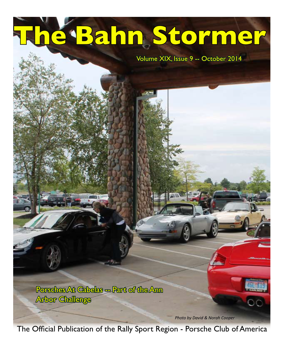 The Bahn Stormer Volume XIX, Issue 9 -- October 2014