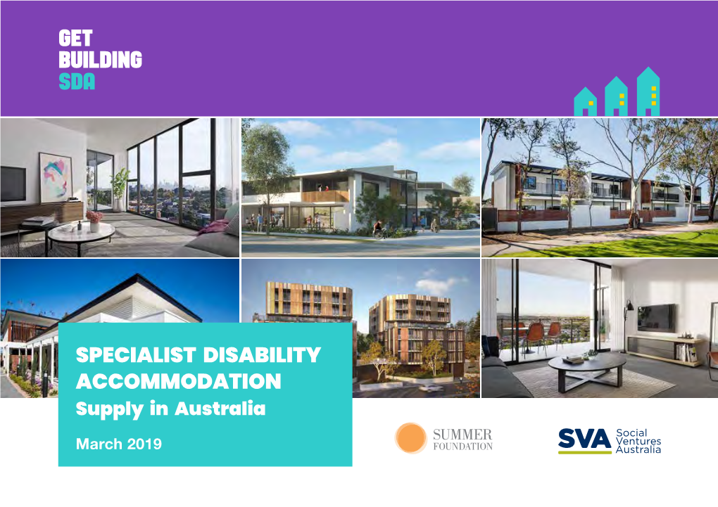 Specialist Disability Accommodation