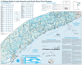 A Fishing Guide to Lake Superior and North Shore Trout Streams