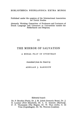 The Mirror of Salvation