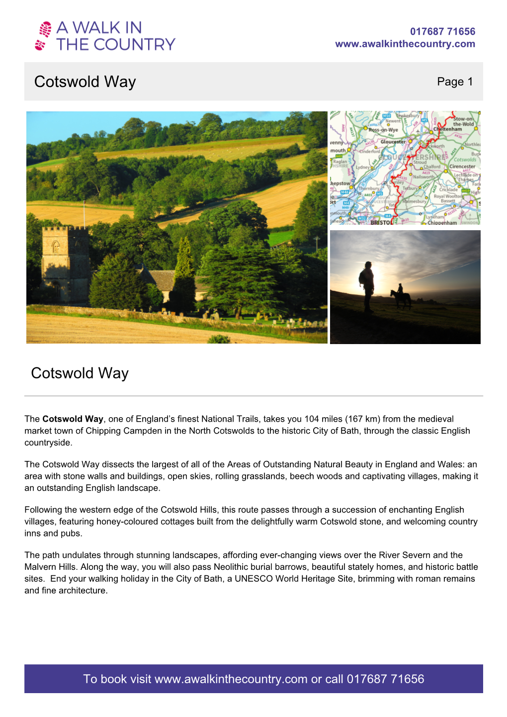 Cotswold Way Page 1