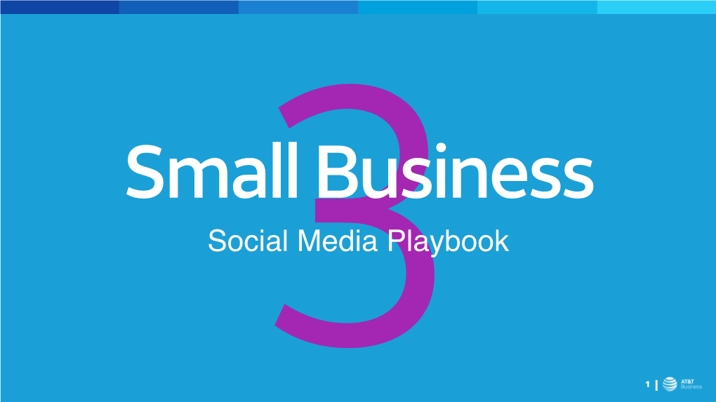 AT&T Small Business Social Media Playbook Part 3