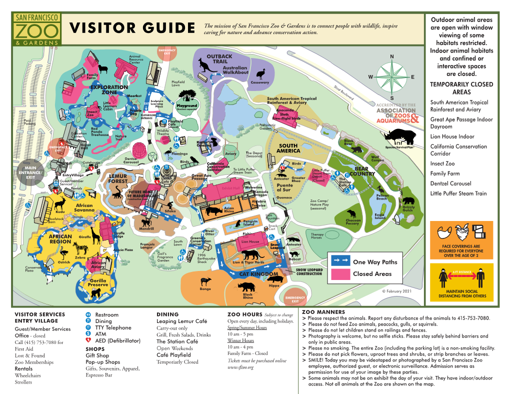 San Francisco Zoo & Gardens Is to Connect People with Wildlife, Inspire ...