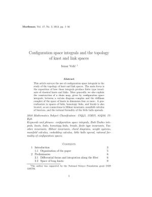 Configuration Space Integrals and the Topology of Knot And
