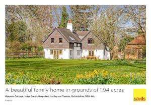 A Beautiful Family Home in Grounds of 1.94 Acres