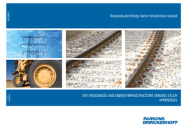 2011 Resources and Energy Infrastructure Demand Study 2161807A