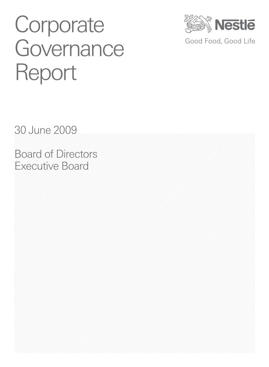 Corporate Governance Report