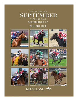 The 2019 September Yearling Sale