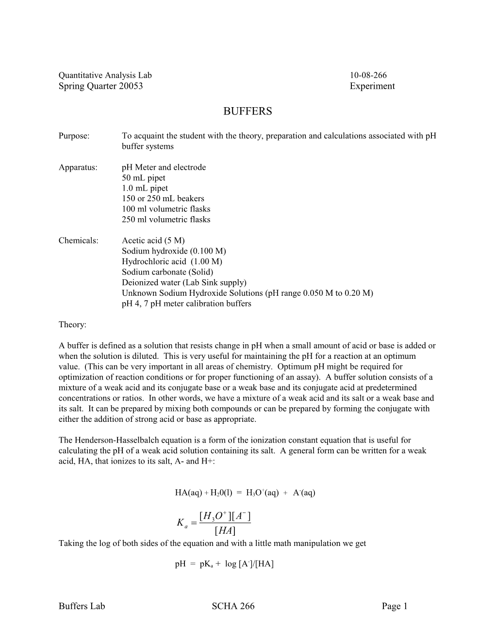 Quantitative Analysis Lab 10-08-266