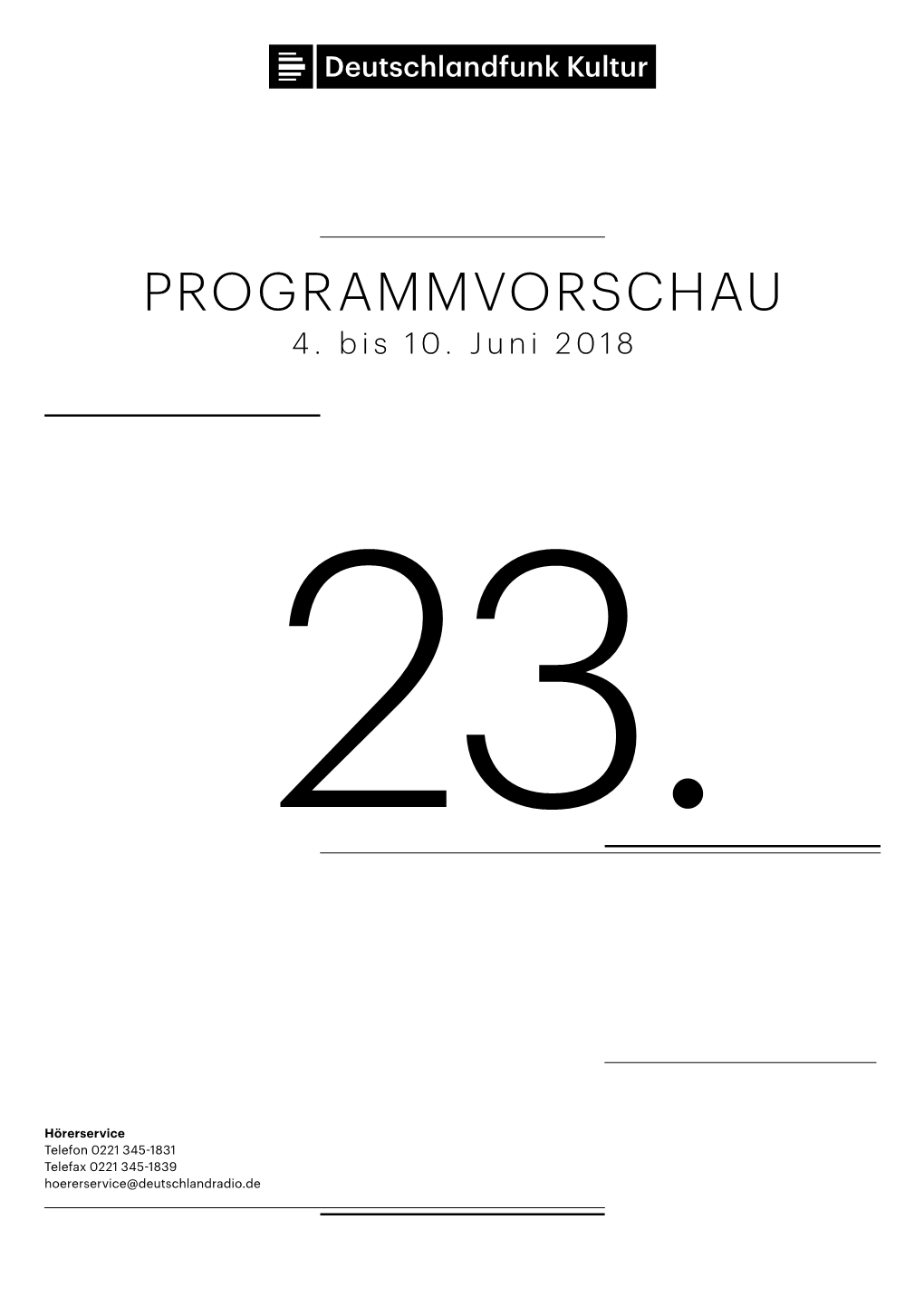 Programmvorschau 4