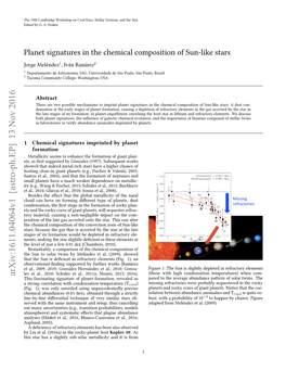 Planet Signatures in the Chemical Composition of Sun-Like Stars