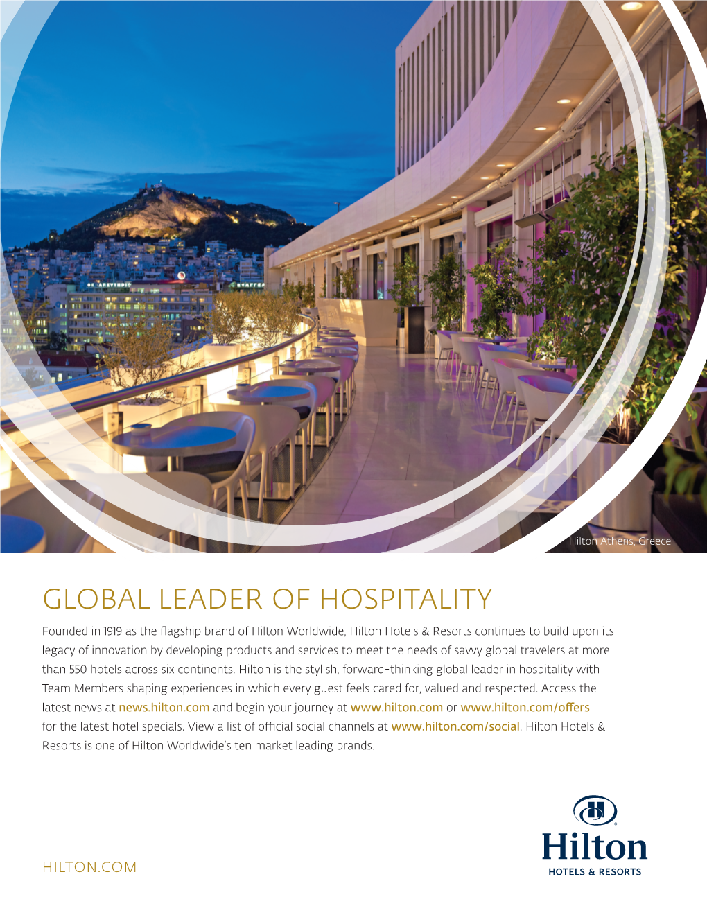 Global Leader of Hospitality