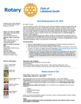 Rotary Lakeland South