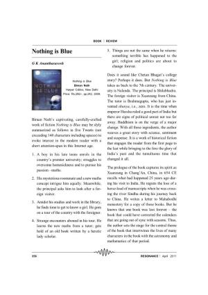 Nothing Is Blue 5