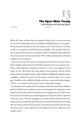 The Open Skies Treaty