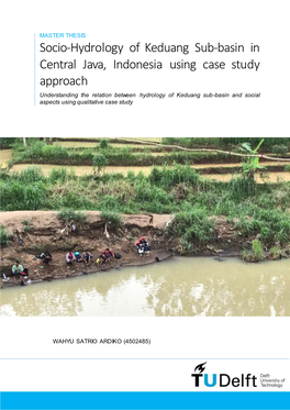 Socio-Hydrology of Keduang Sub-Basin in Central Java