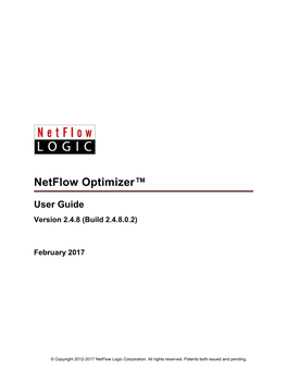 Netflow Optimizer™