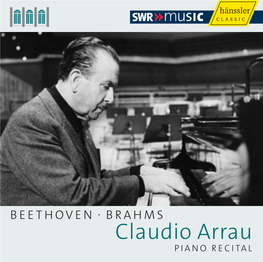 Claudio Arrau You May As Well Order Our Printed Catalogue, Order No.: 955.410