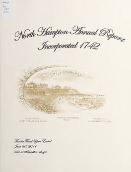 Annual Report of the Town of North Hampton, New Hampshire