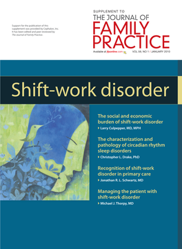 Shift-Work Disorder