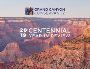 2019 Centennial Year in Review