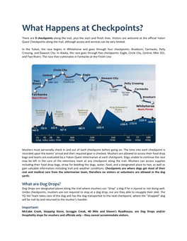 What Happens at Checkpoints?